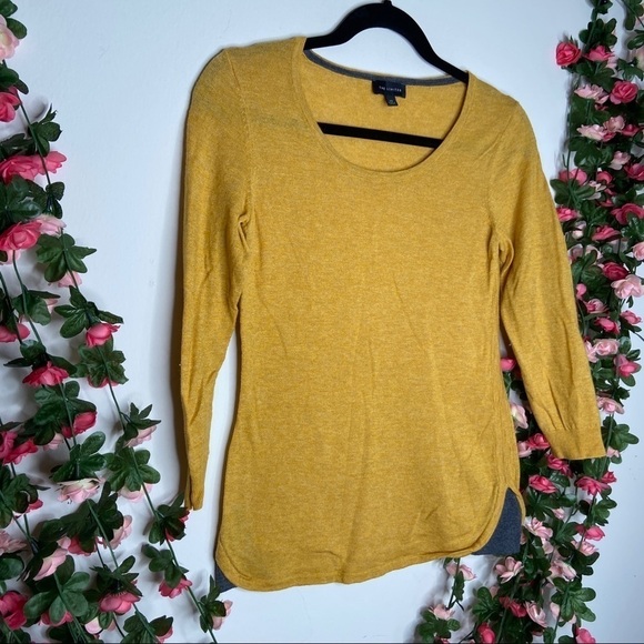 The Limited Womens Yellow Blouse Wool XS - Picture 2 of 7